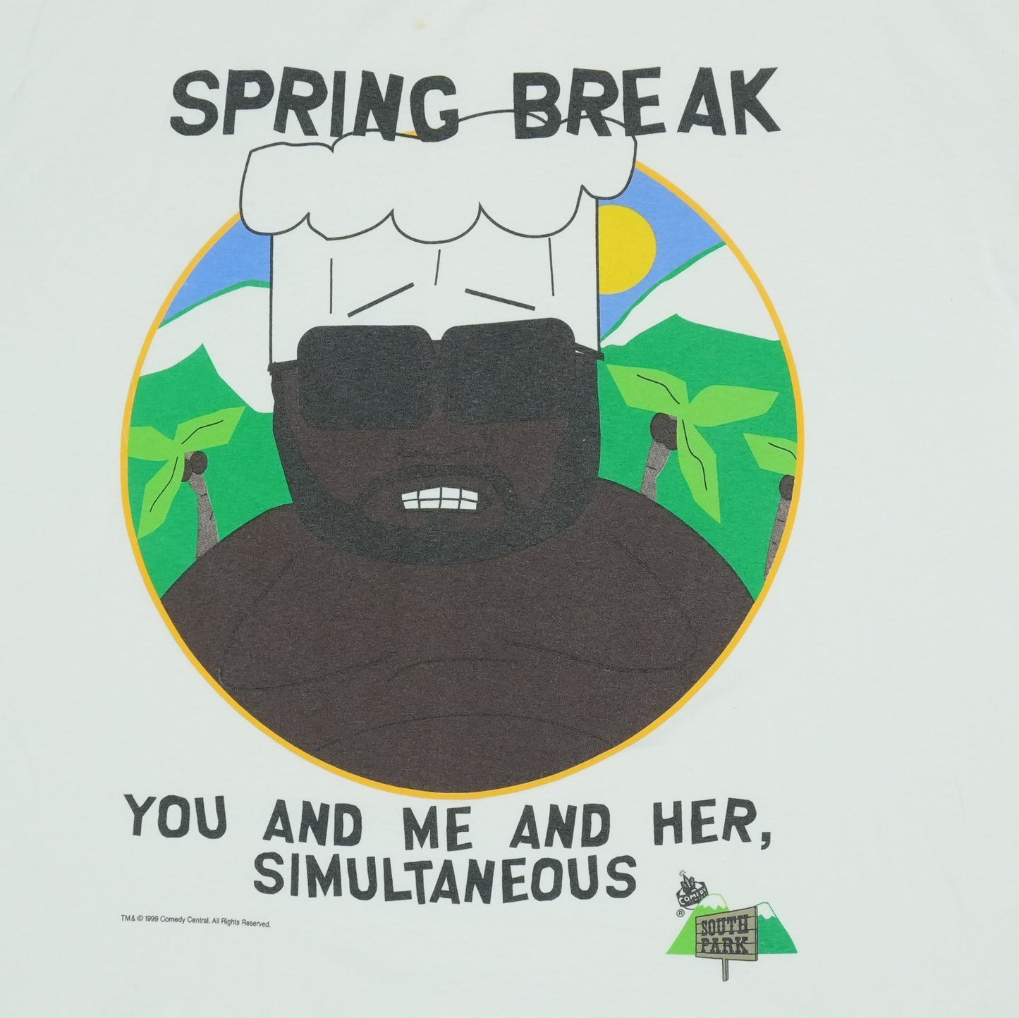 1999 South Park Chef Spring Break Shirt
