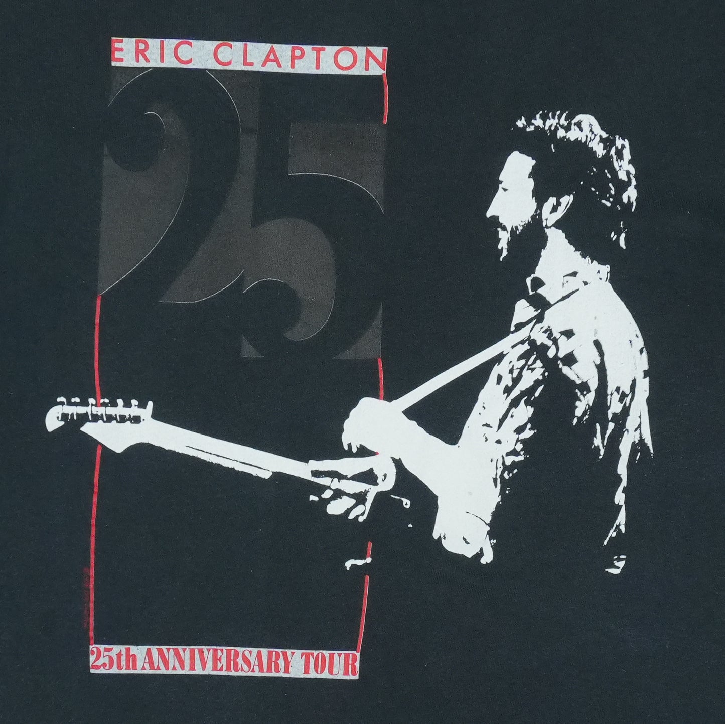 1988 Eric Clapton 25th Anniversary Tour Shirt
