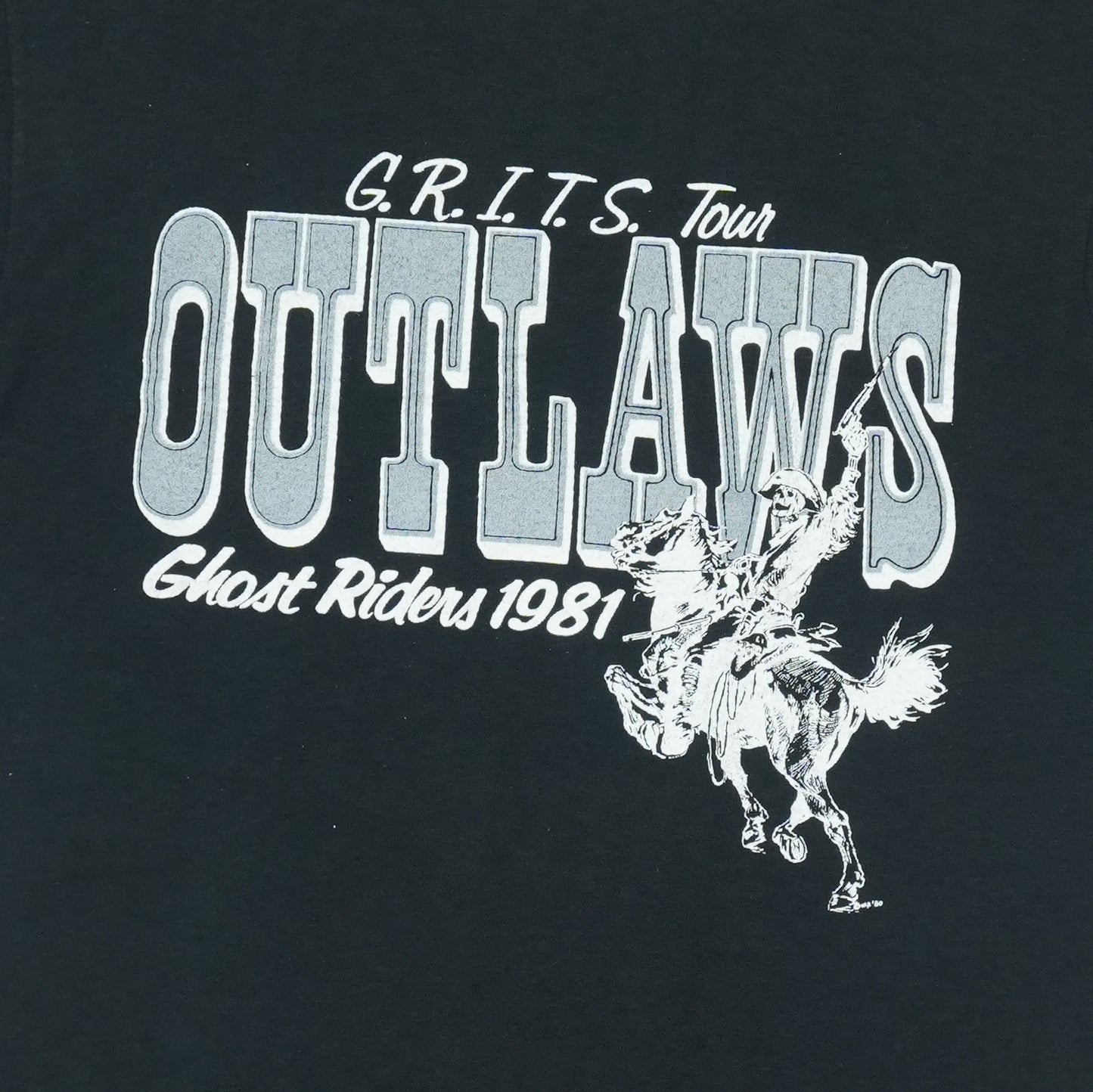 1981 Outlaws Grits Tour Shirt