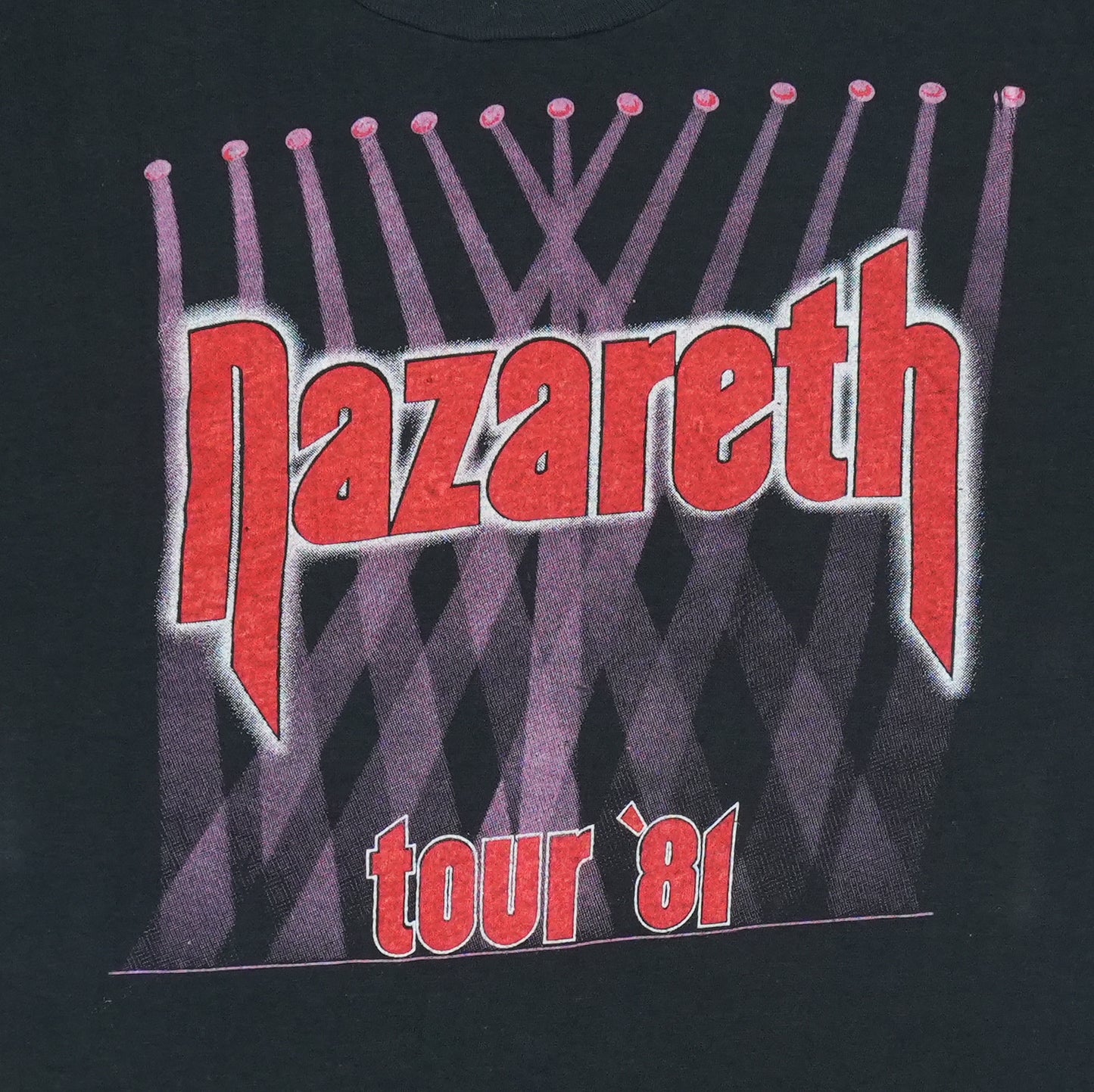 1981 Nazareth North American Tour Shirt
