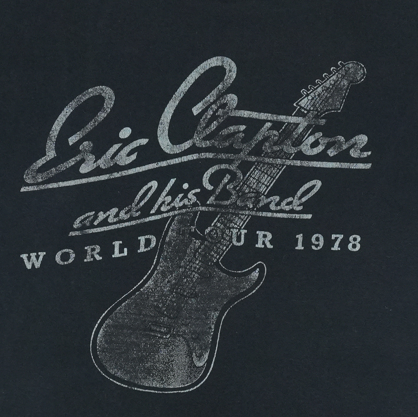 1978 Eric Clapton World Tour Shirt
