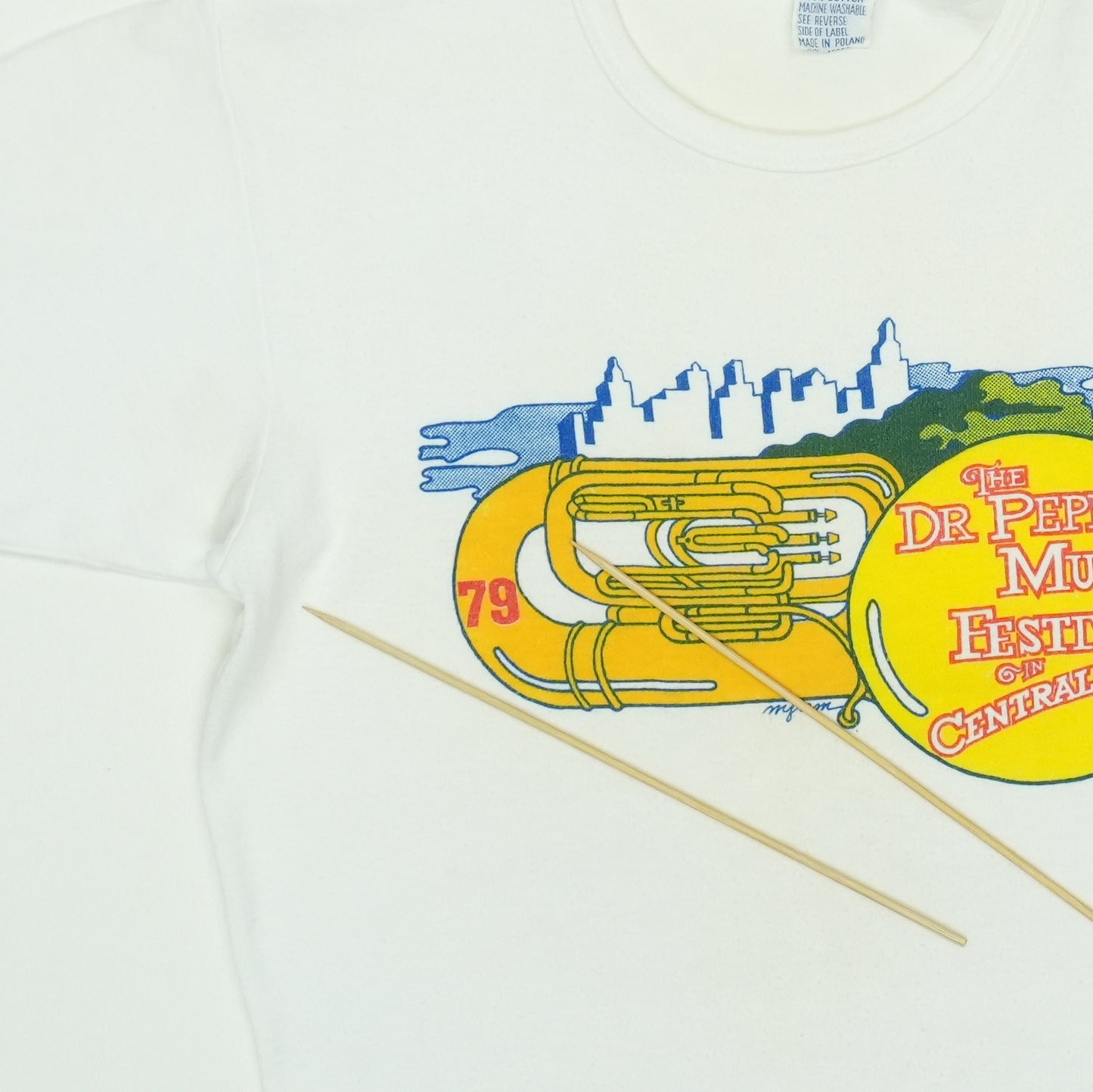 1979 Central Park Dr Pepper Music Festival Shirt