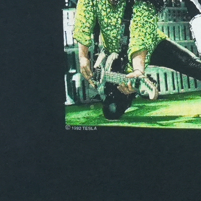 1992 Tesla Psychotic Supper Tour Shirt