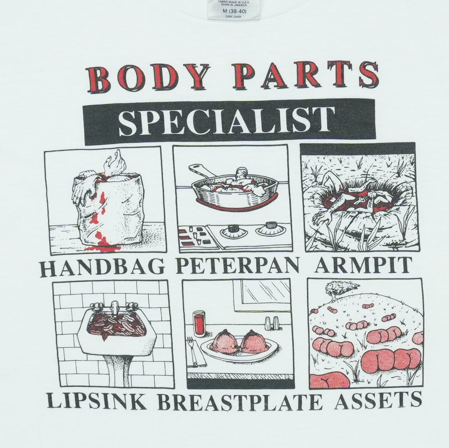 1990s Body Parts Specialist Shirt