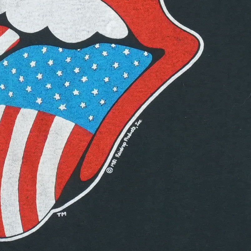 1981 Rolling Stones North American Tour Shirt