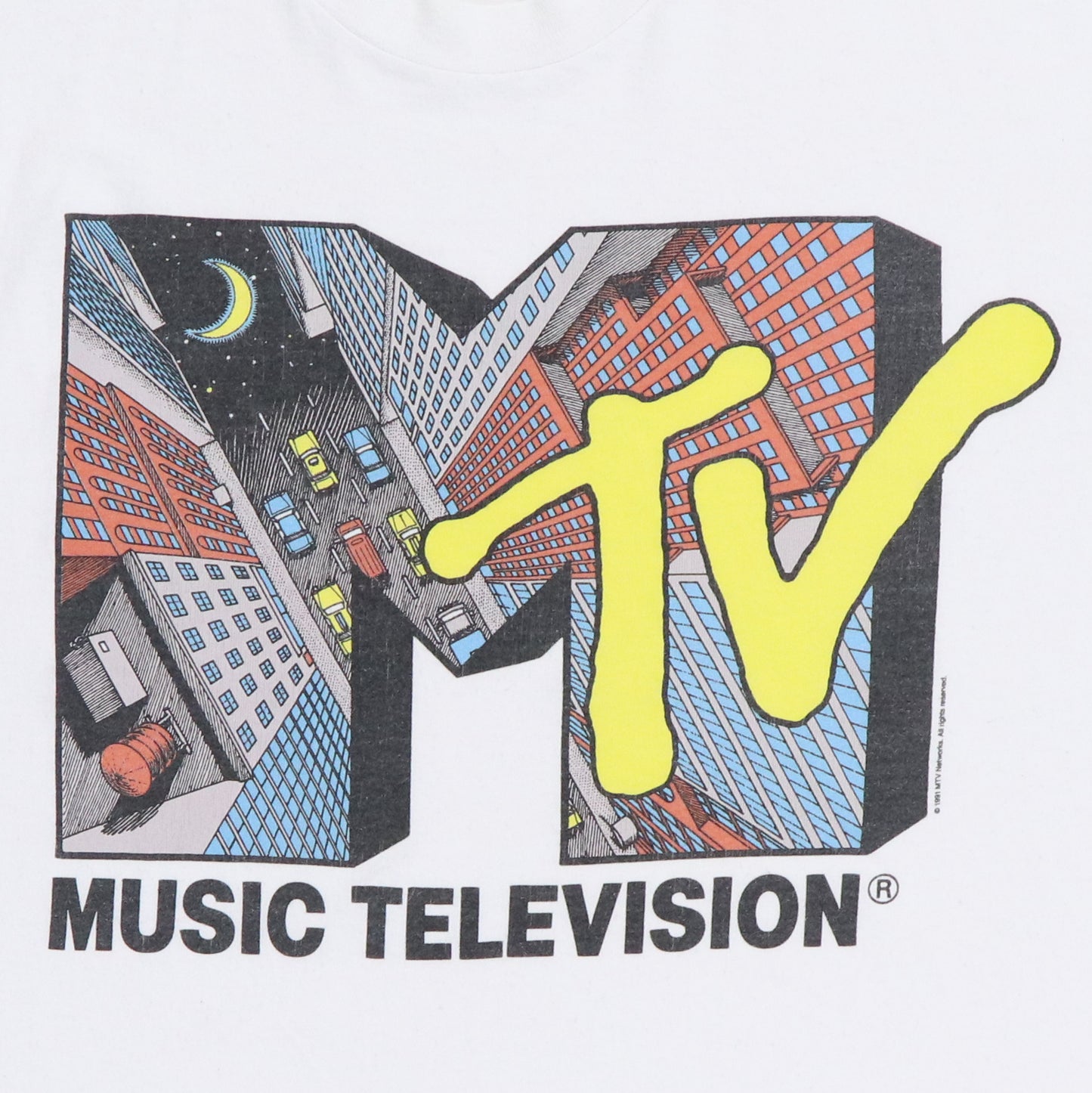 1991 MTV Music Television Shirt