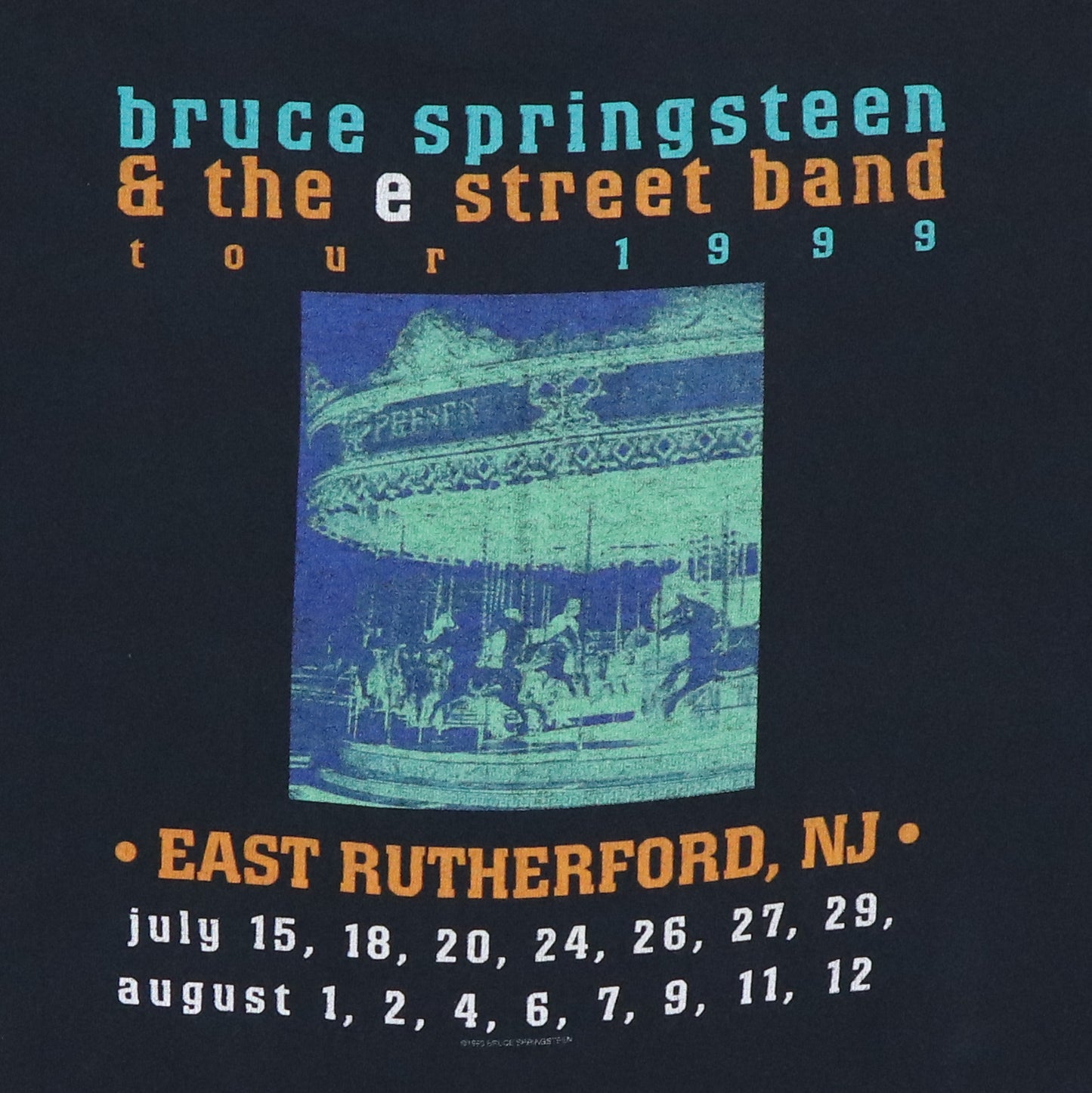 1999 Bruce Springsteen Tour Shirt