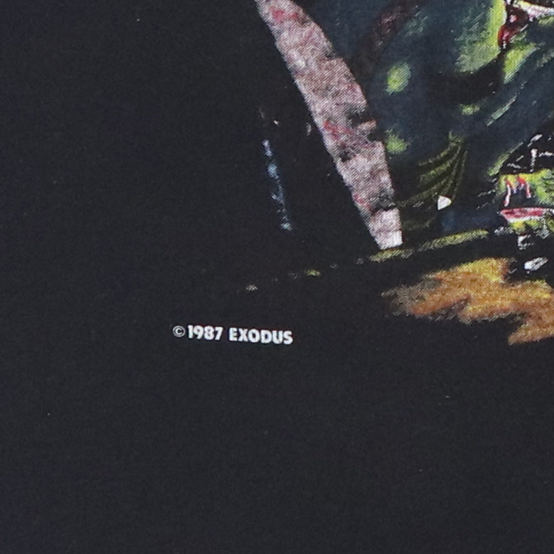 1987 Exodus Meat Party Tour Shirt