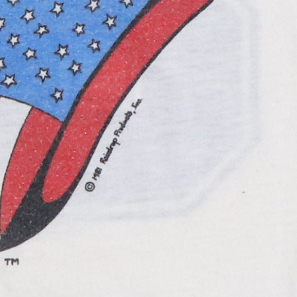 1981 Rolling Stones North American Tour Jersey Shirt