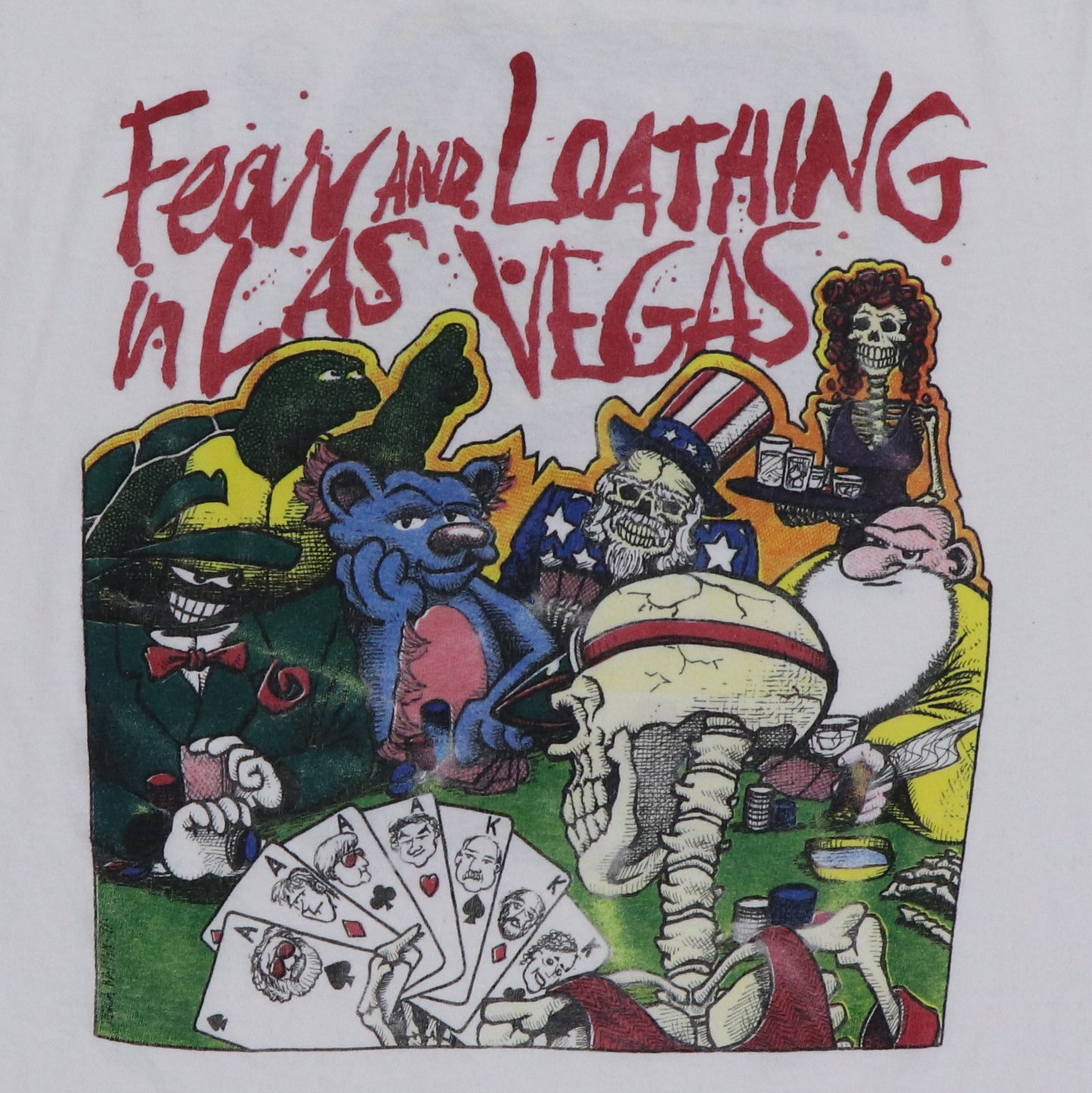 1993 Grateful Dead Fear and Loathing Vegas Tour Shirt