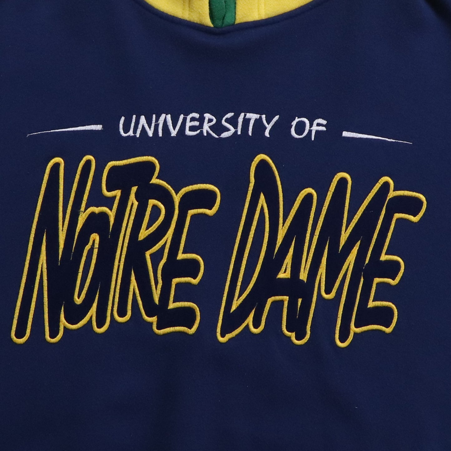 1990s Notre Dame Double Hooded Starter Hoodie