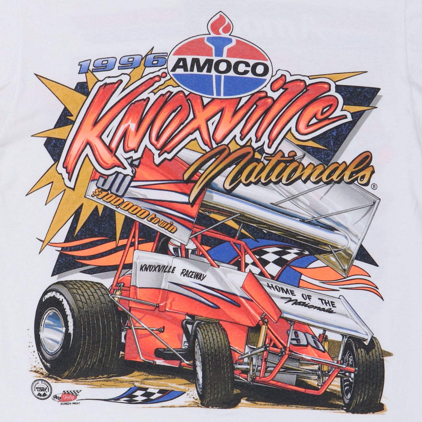1996 Knoxville Nationals Sprint Car Racing Shirt