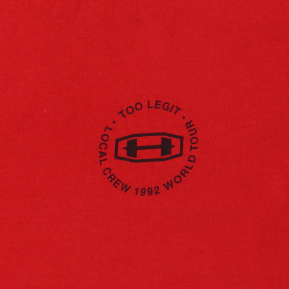 1992 MC Hammer Too Legit Crew Tour Shirt