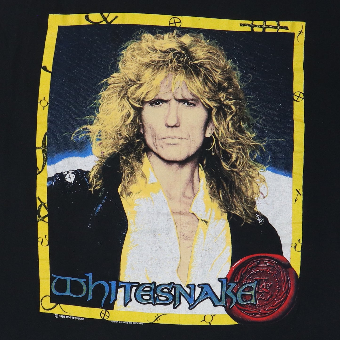 1990 Whitesnake David Coverdale Tour Shirt