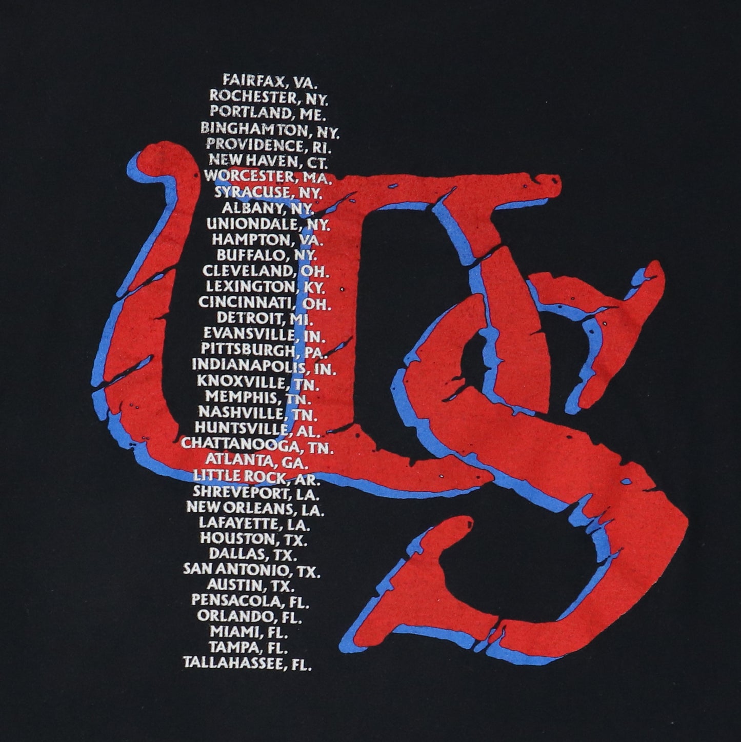 1990 Whitesnake David Coverdale Tour Shirt