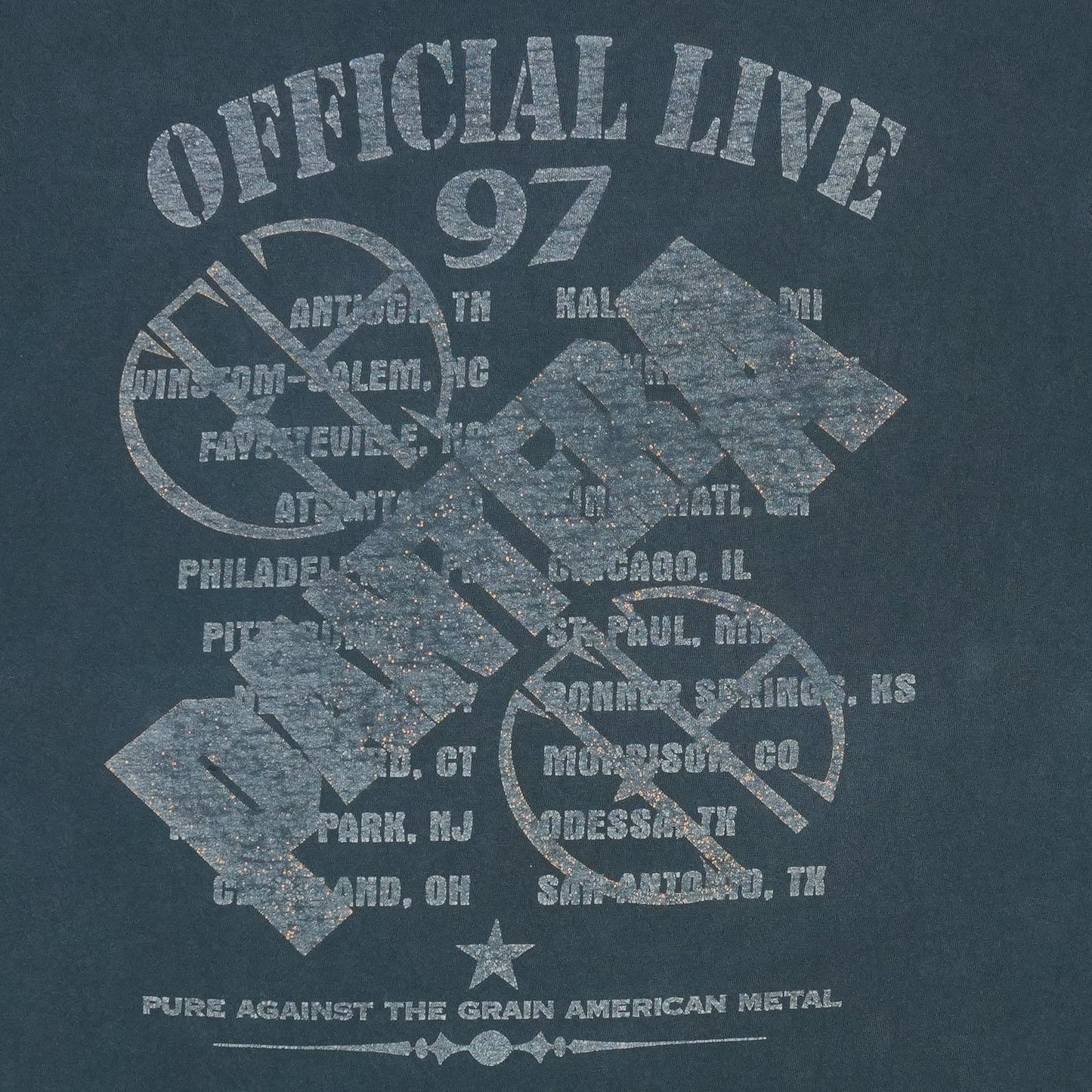 1997 Pantera 101 Proof Tour Shirt