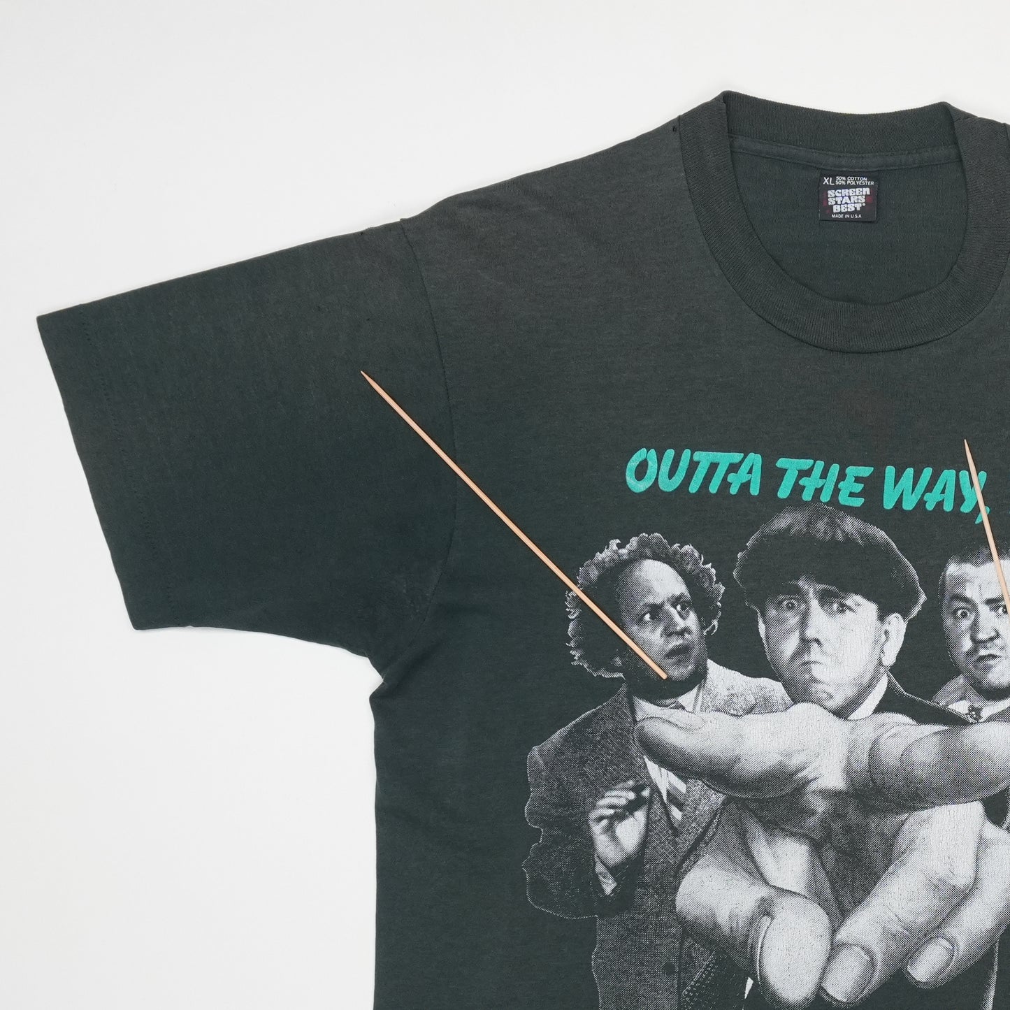 1989 Three Stooges Knuckleheads Shirt