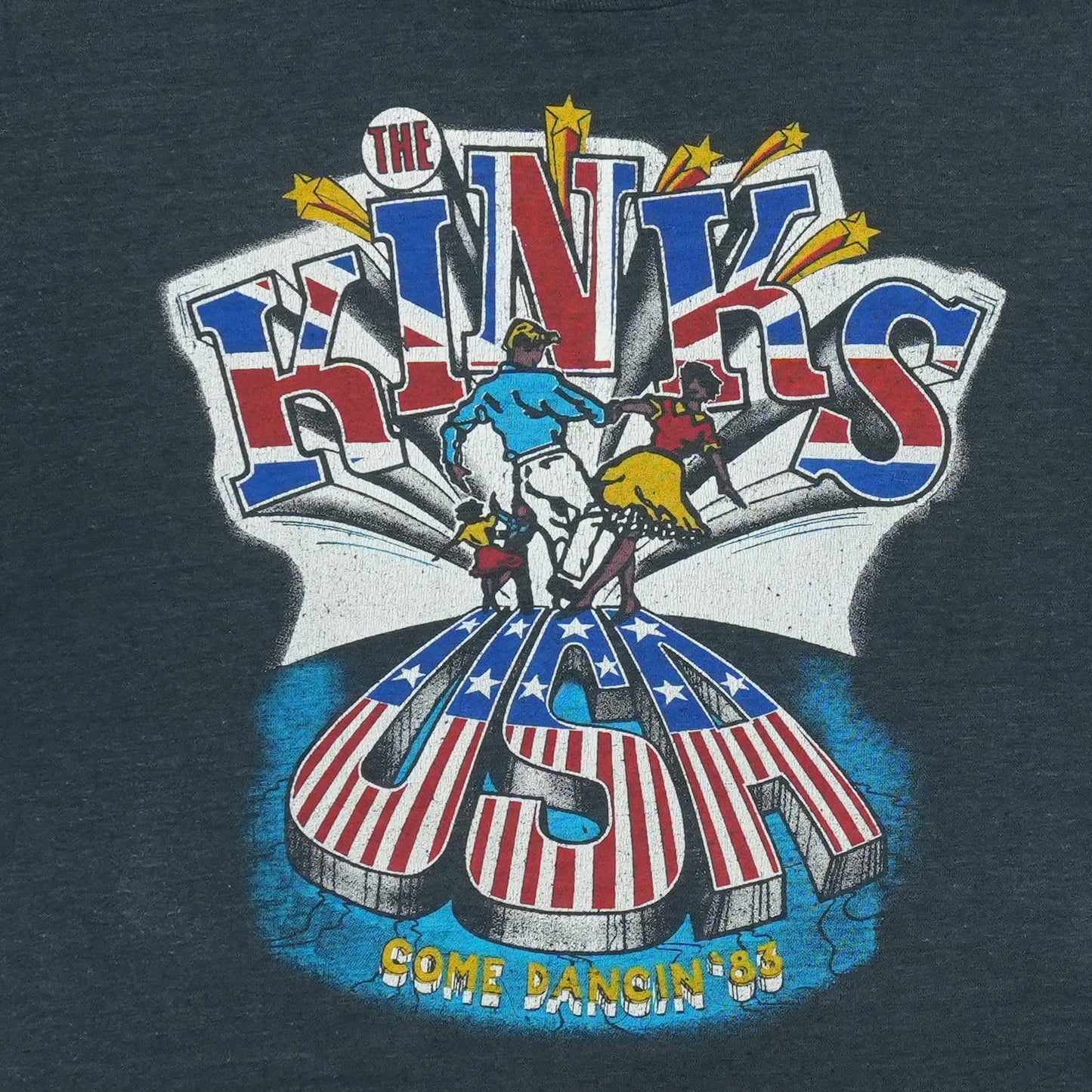 1983 The Kinks State Of Confusion Tour Shirt