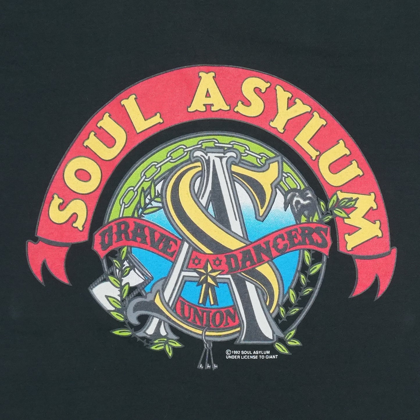 1992 Soul Asylum Grave Dancers Union Tour Shirt