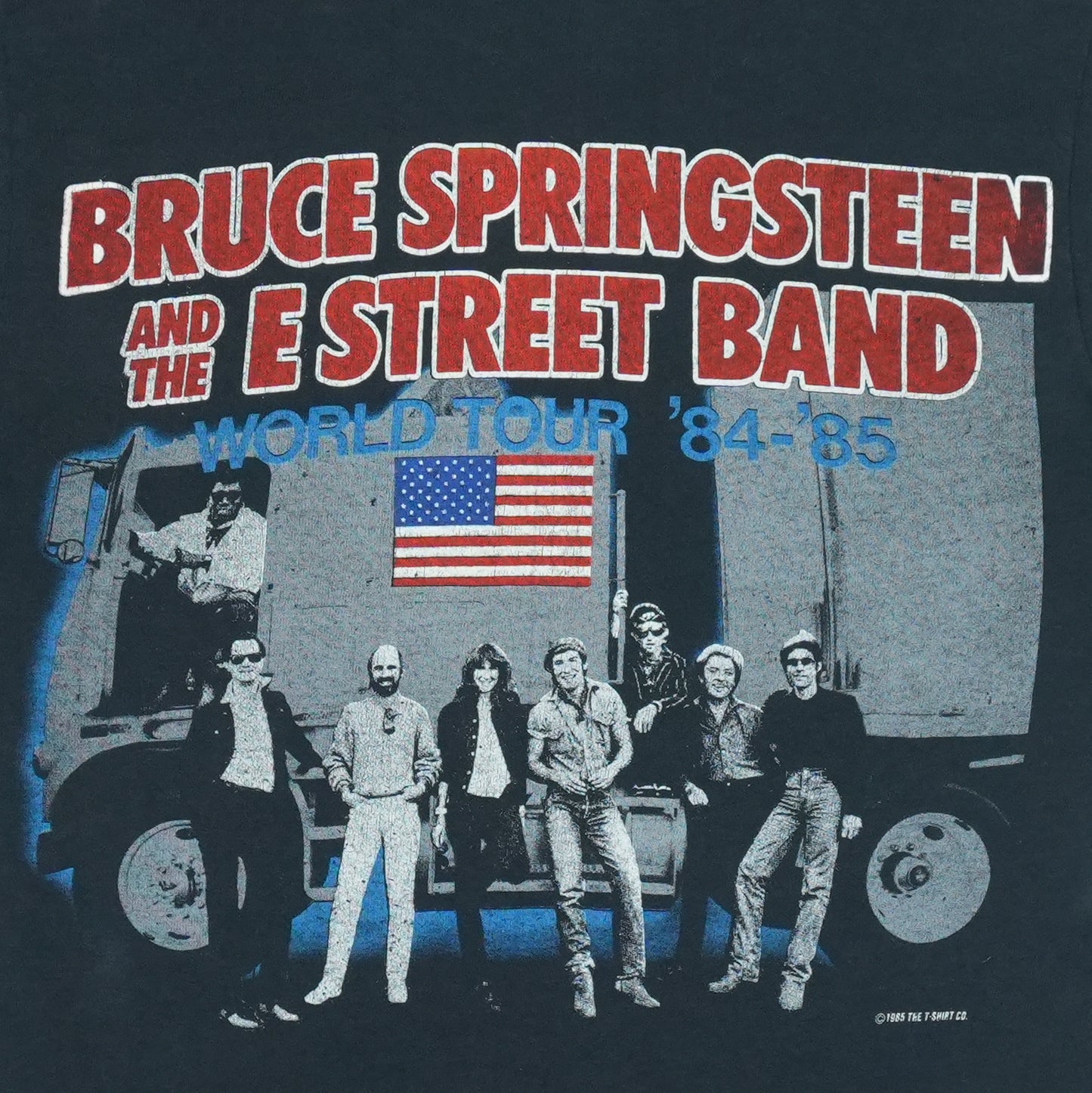 1984 Bruce Springsteen World Tour Shirt