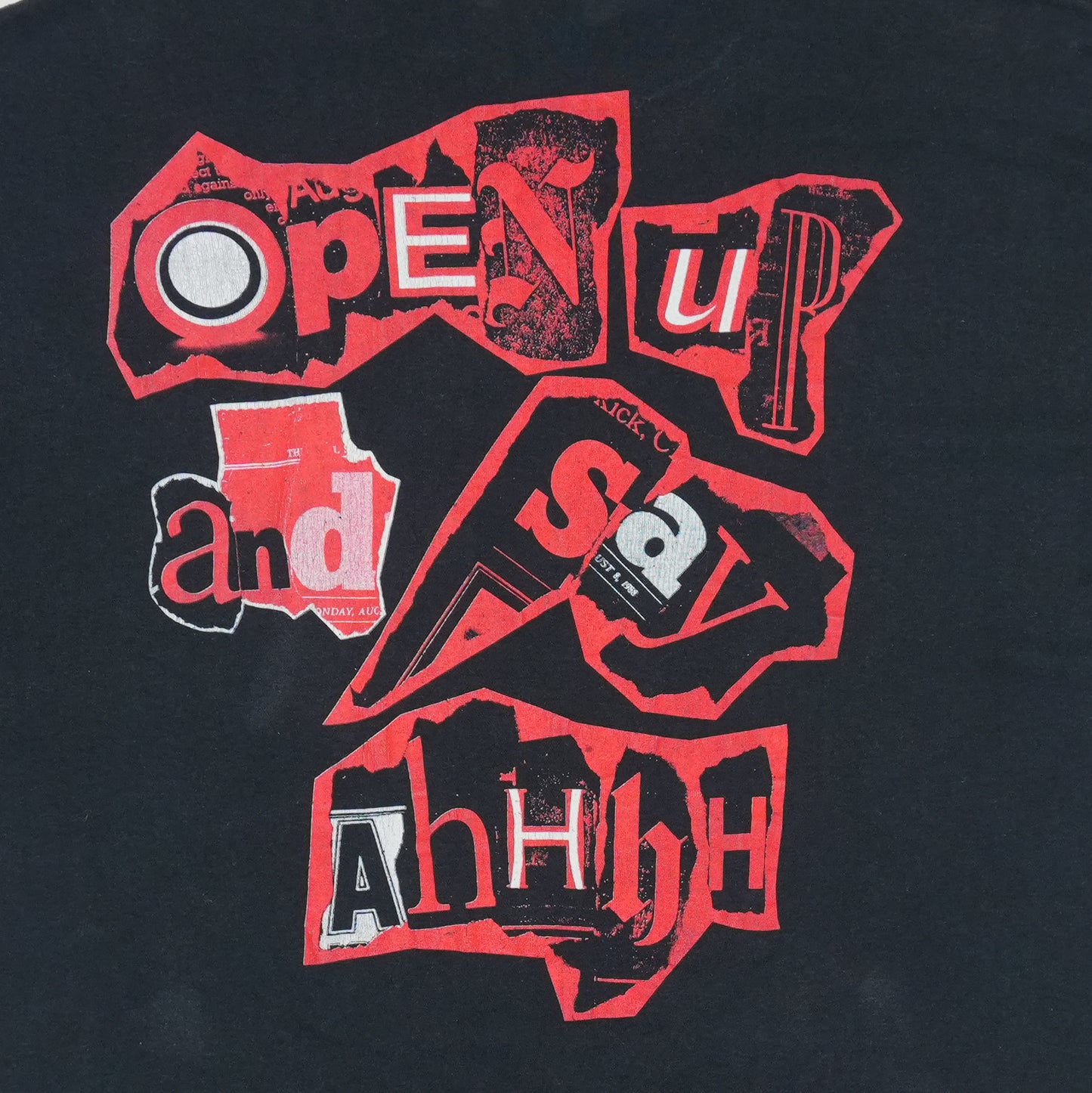 1988 Poison Open Up And Say Ahhh Shirt