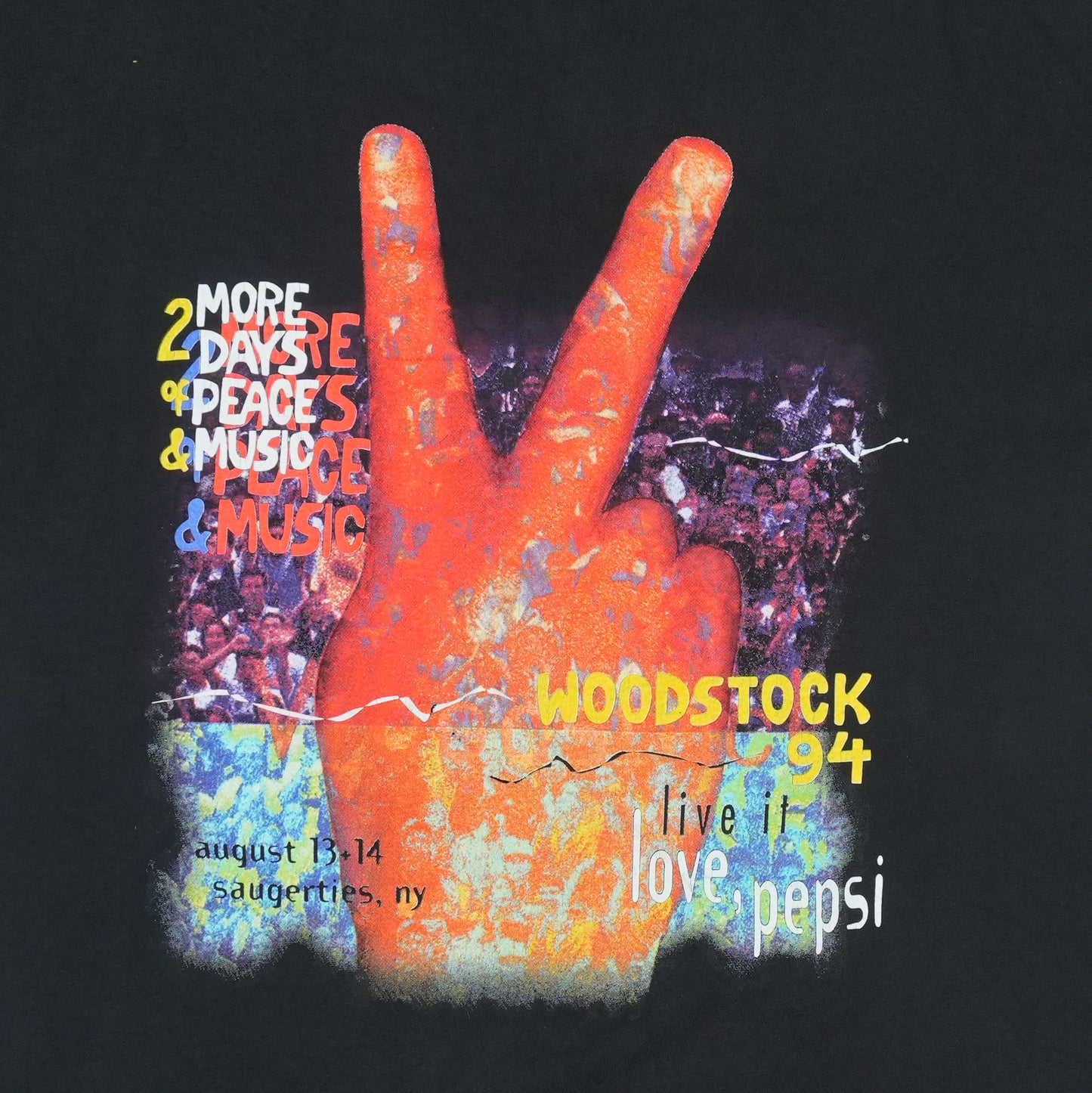 1999 Woodstock Music Festival Shirt