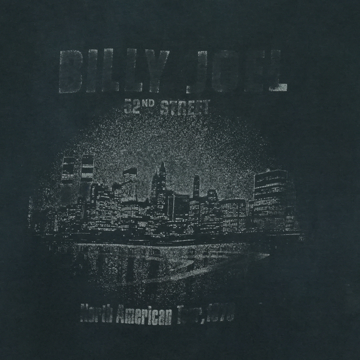 1978 Billy Joel 52nd St North American Tour Shirt