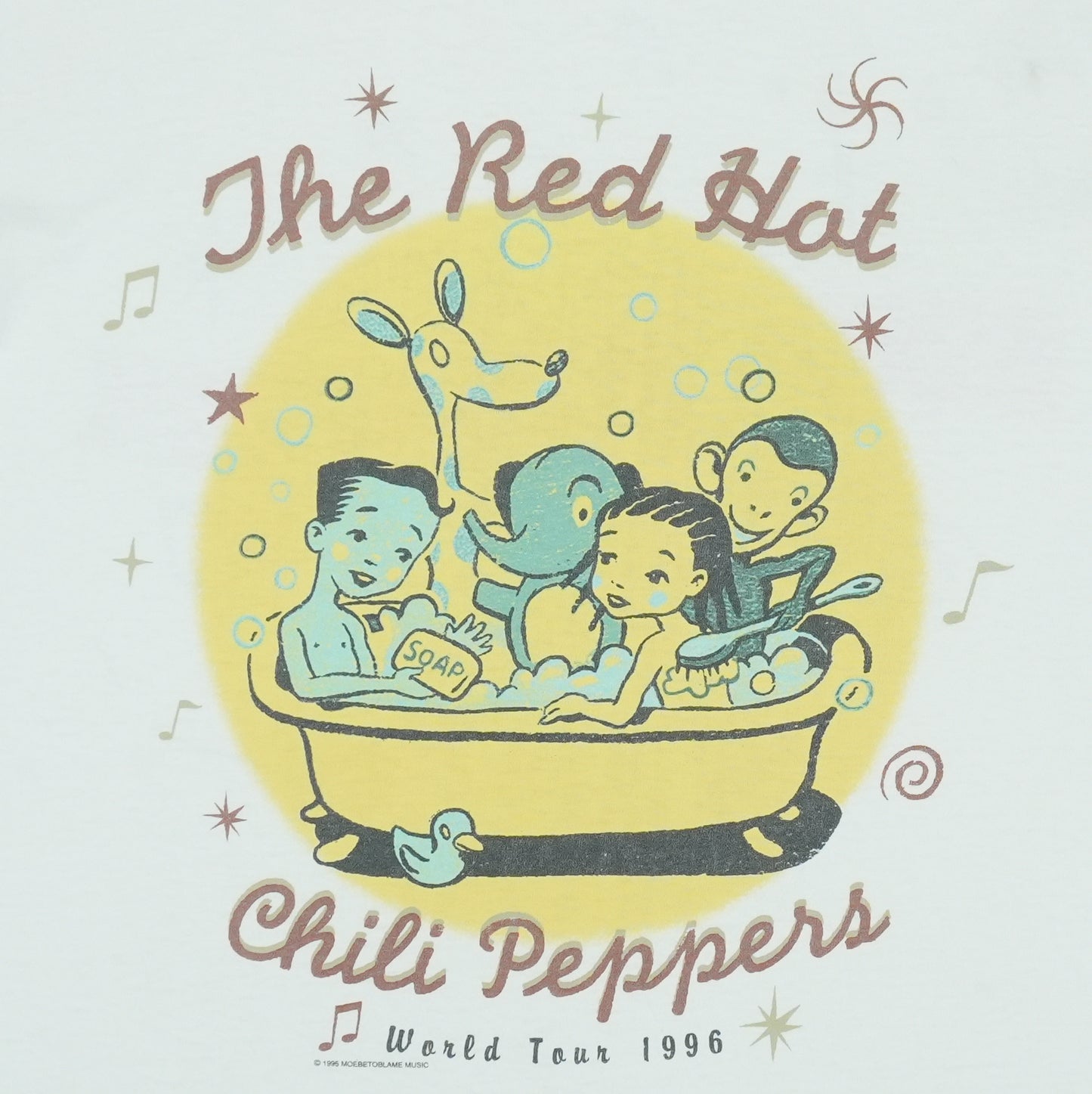 1996 Red Hot Chili Peppers World Tour Shirt
