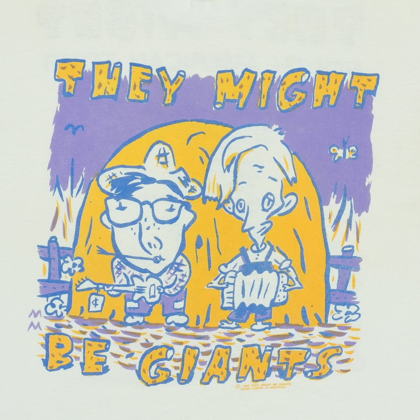 1990 The Might Be Giants Tour Shirt