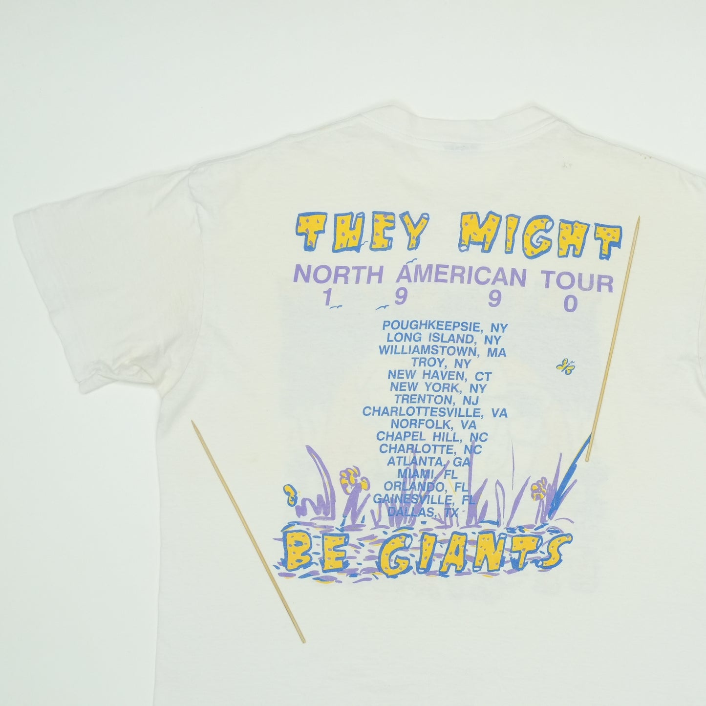 1990 The Might Be Giants Tour Shirt