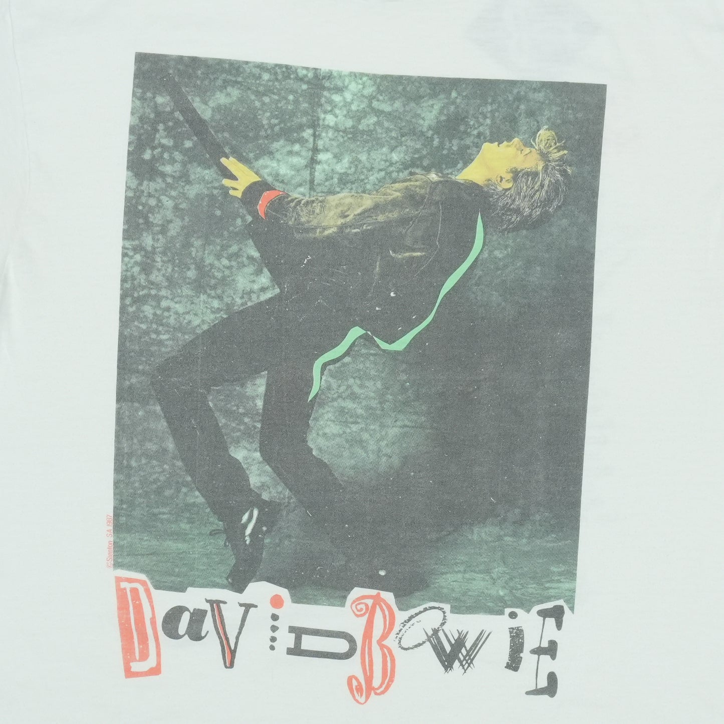 1987 David Bowie Glass Spider Tour Shirt