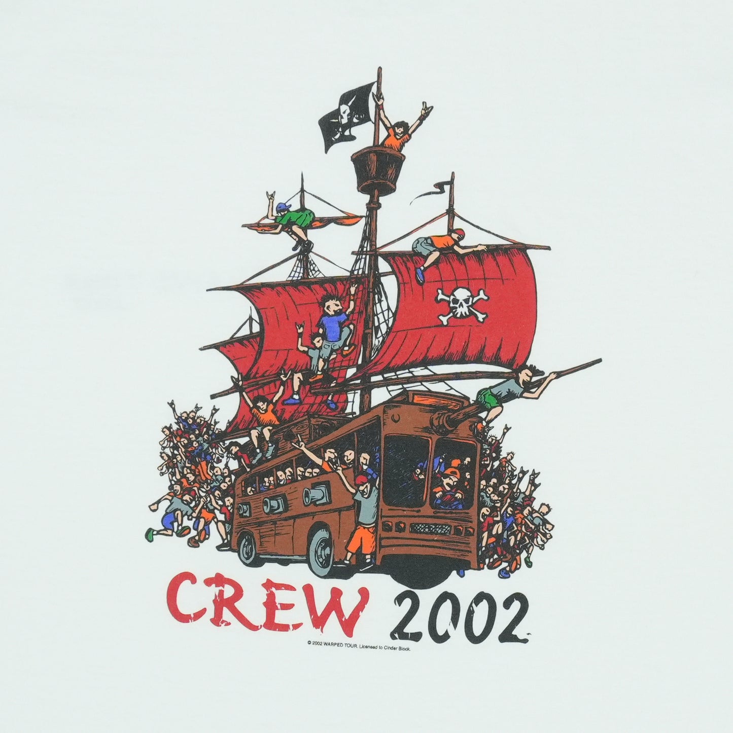 2002 Vans Warped Tour Crew Shirt