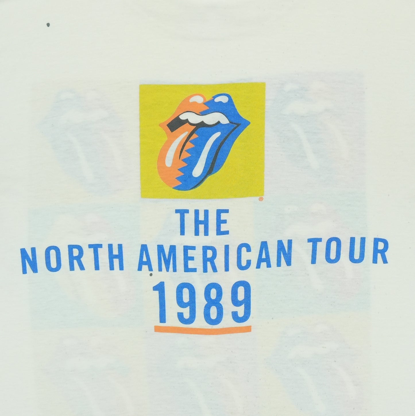 1989 Rolling Stones Steel Wheels Tour Shirt