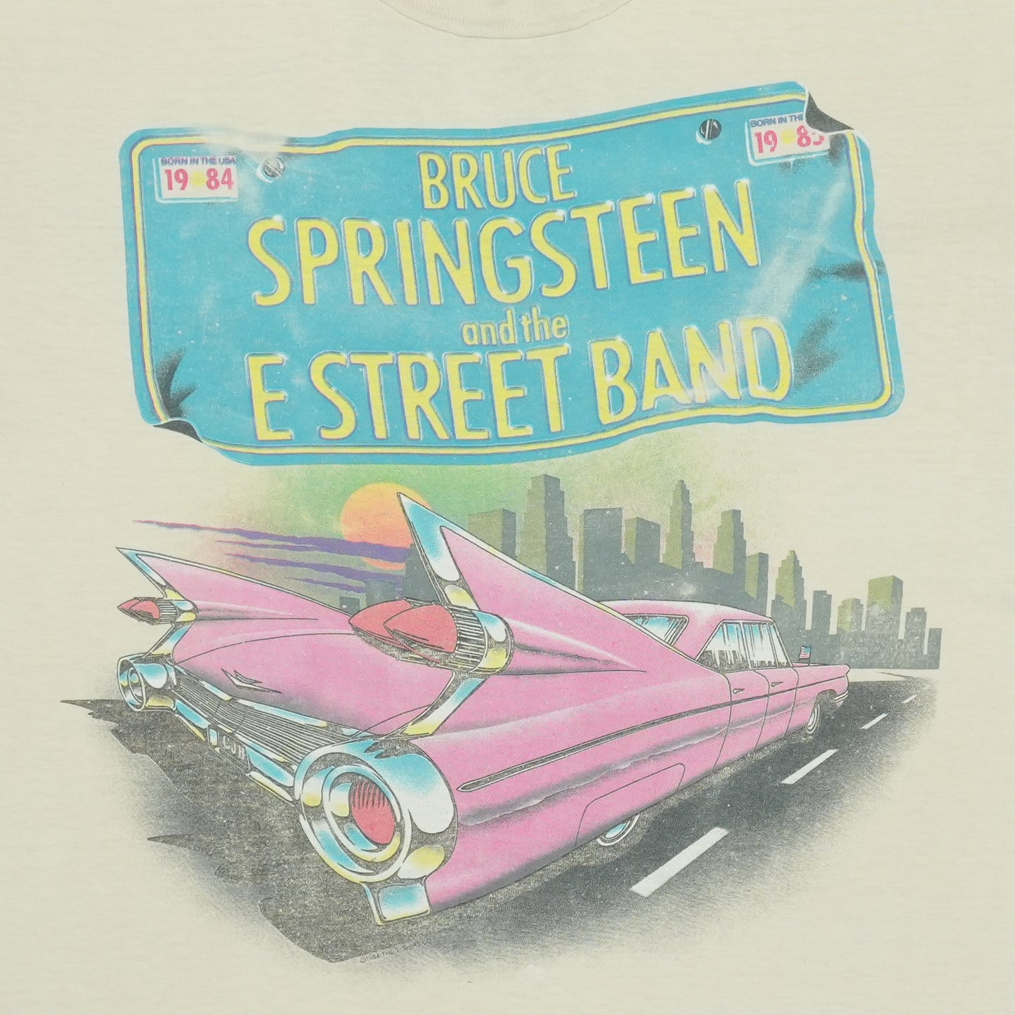 1984 Bruce Springsteen World Tour Shirt