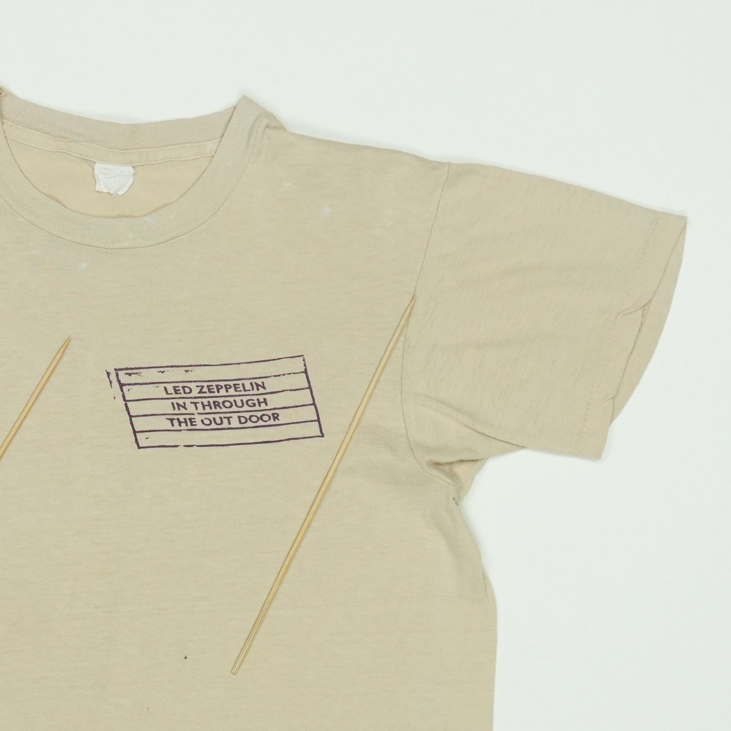 1979 Led Zeppelin In Through The Out Door Shirt