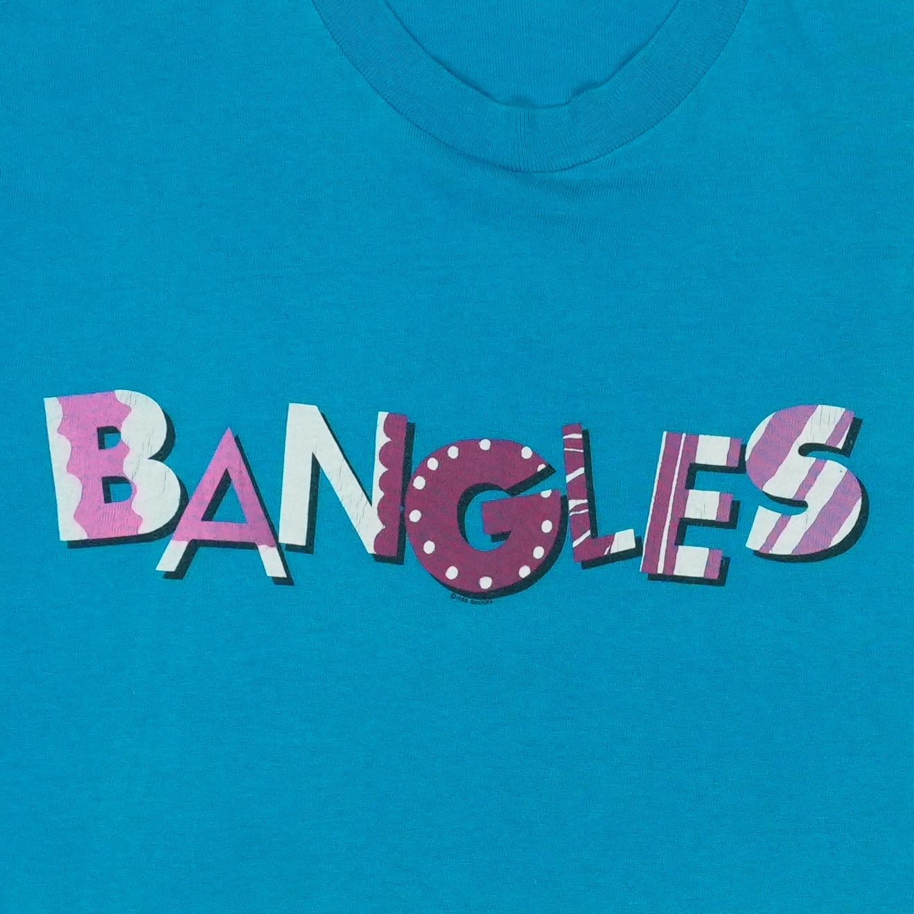 1986 Bangles Different Light Tour Shirt