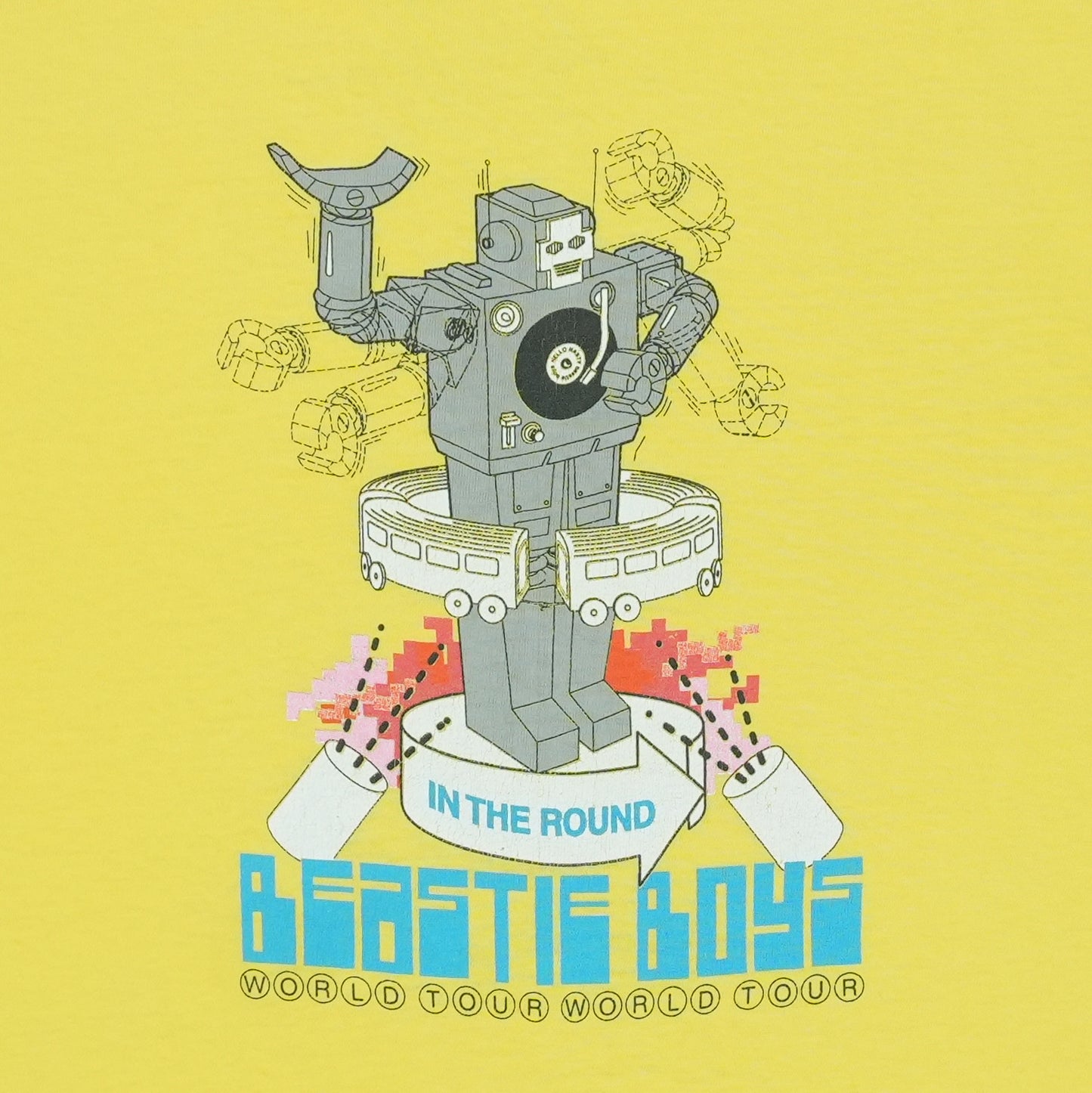 1998 Beastie Boys In The Round World Tour Shirt