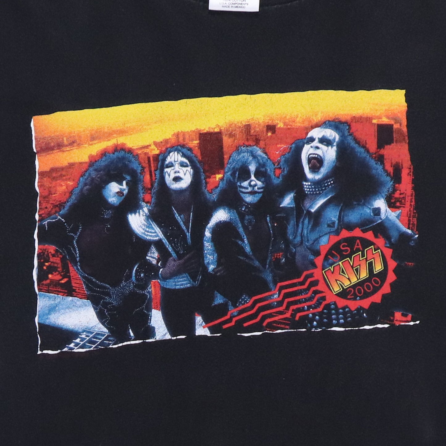 2000s Kiss Stamp Shirt