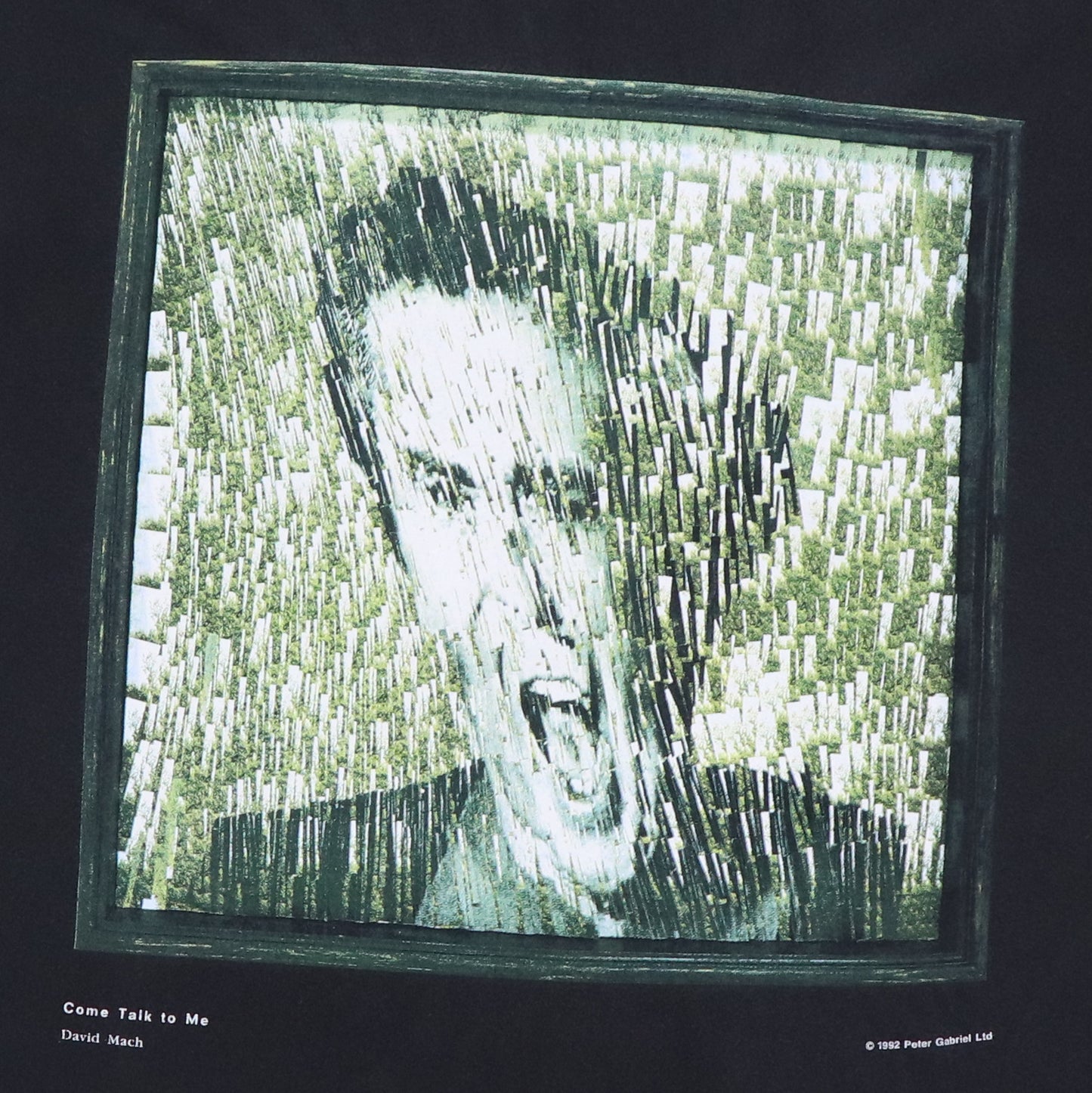 1992 Peter Gabriel Secret World Tour Shirt