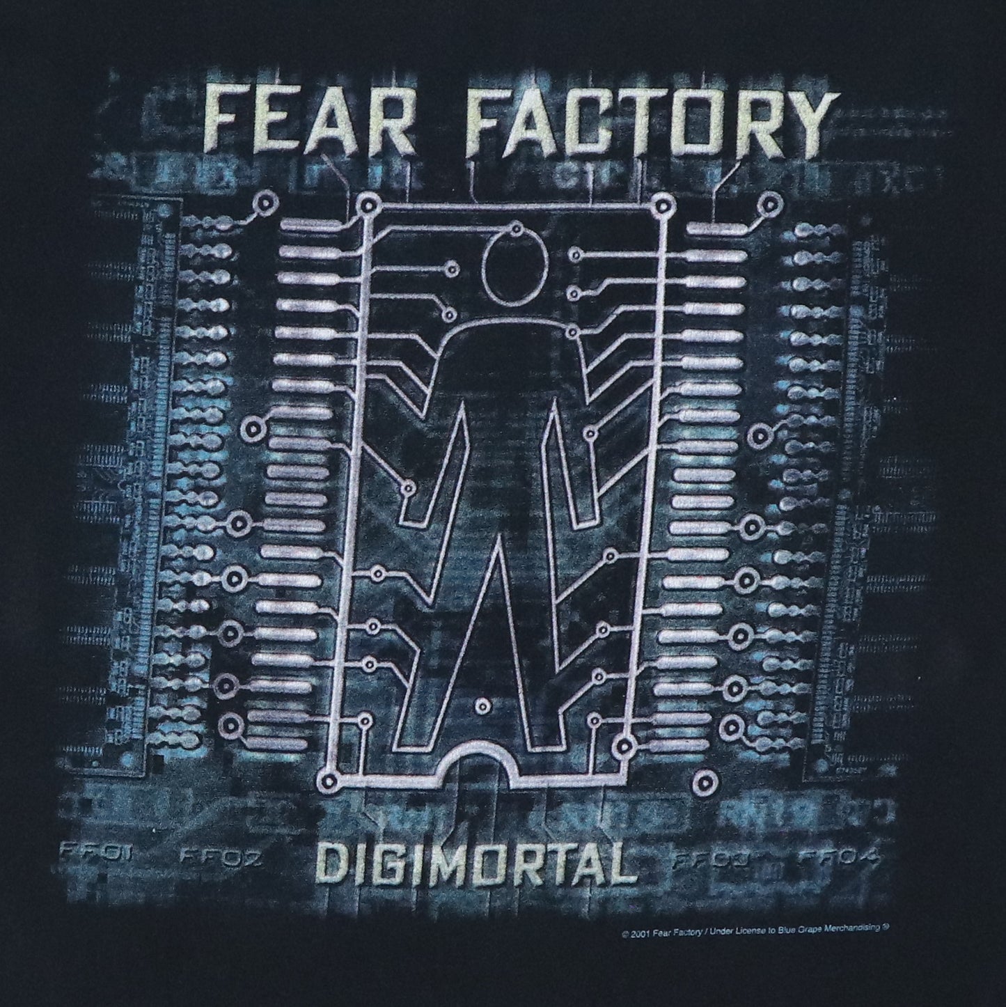 2001 Fear Factory Digimortal Shirt