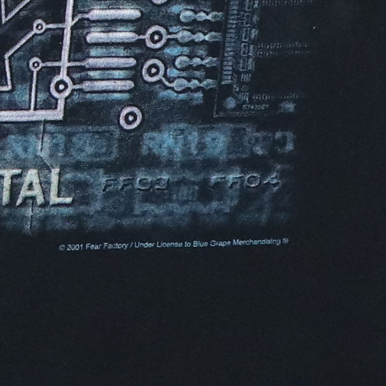 2001 Fear Factory Digimortal Shirt