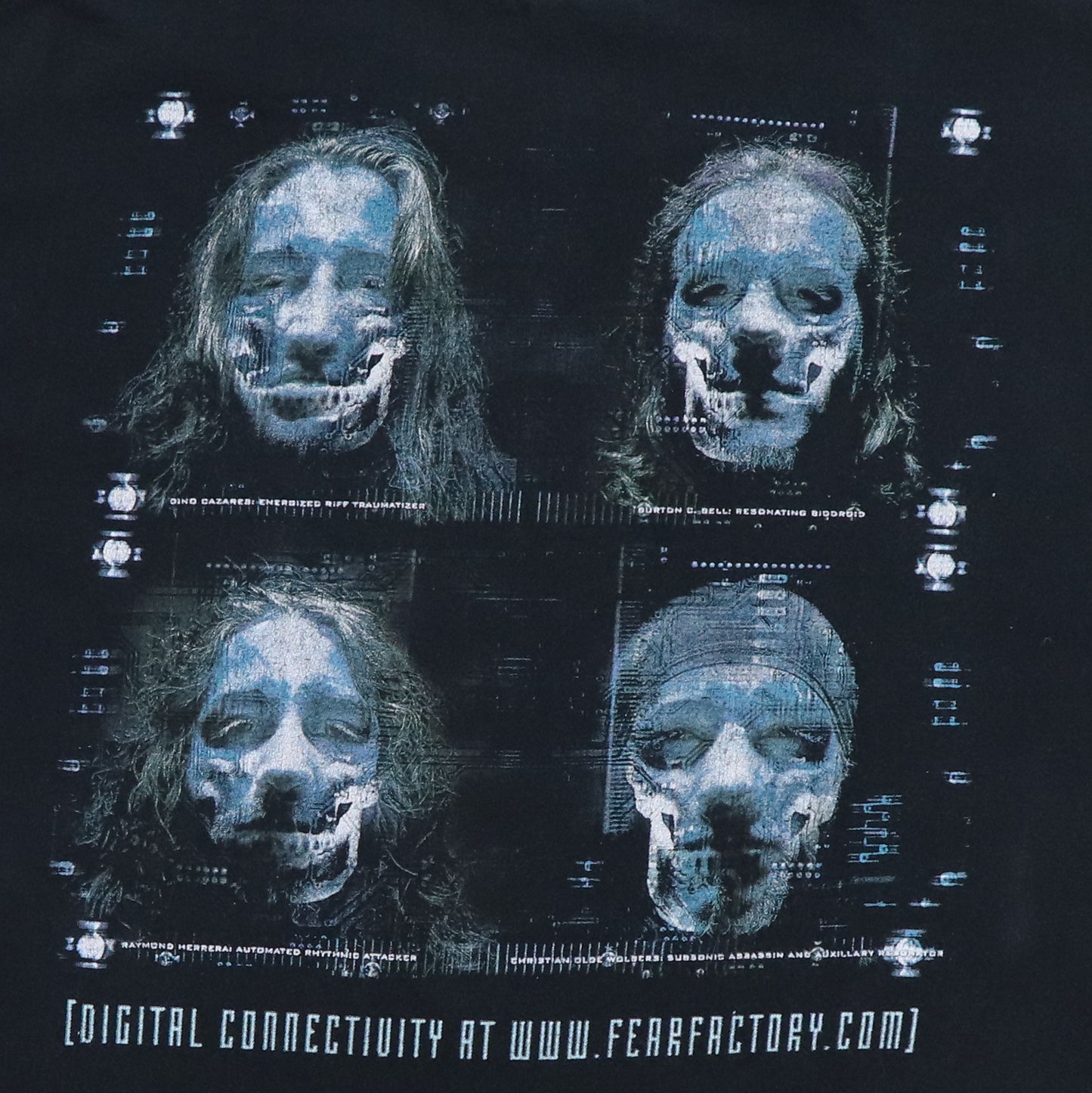 2001 Fear Factory Digimortal Shirt