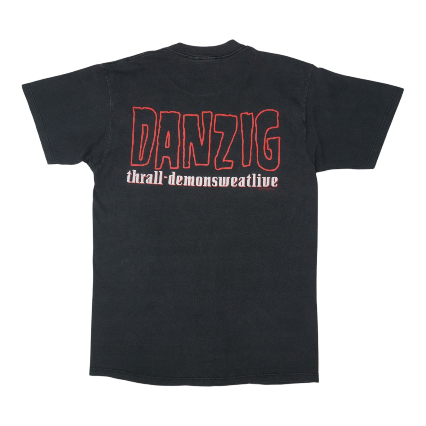1992 Danzig Thrall Demon-SweatLive Shirt Back