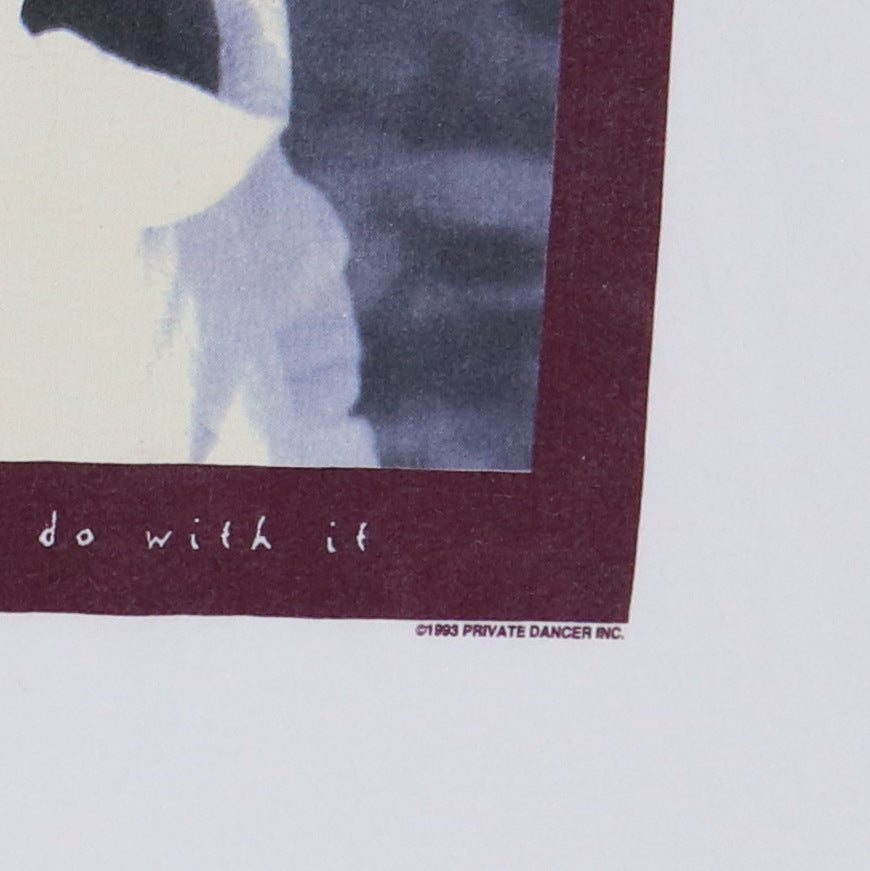 1993 Tina Turner What's Love Tour Shirt