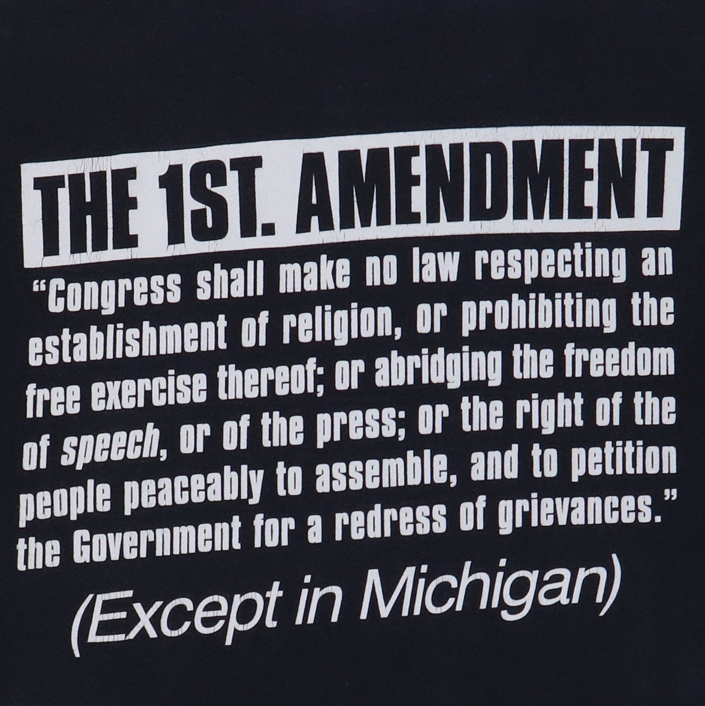 1998 Korn 1st Amendment Shirt