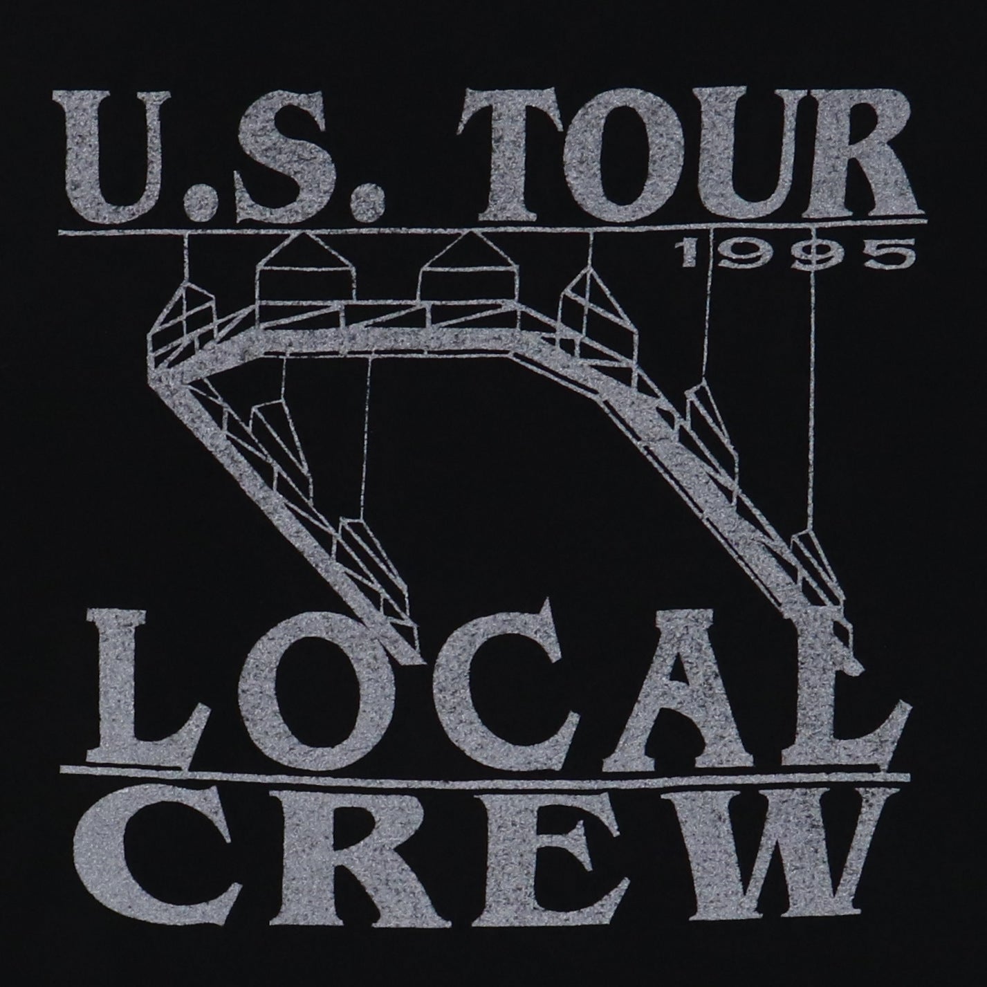 1995 Boys II Men Local Crew Tour Shirt