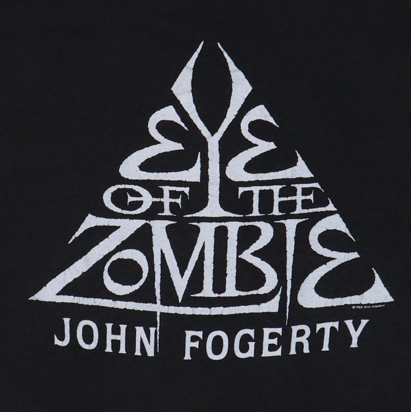 1986 John Fogerty Eye Of The Zombie Shirt