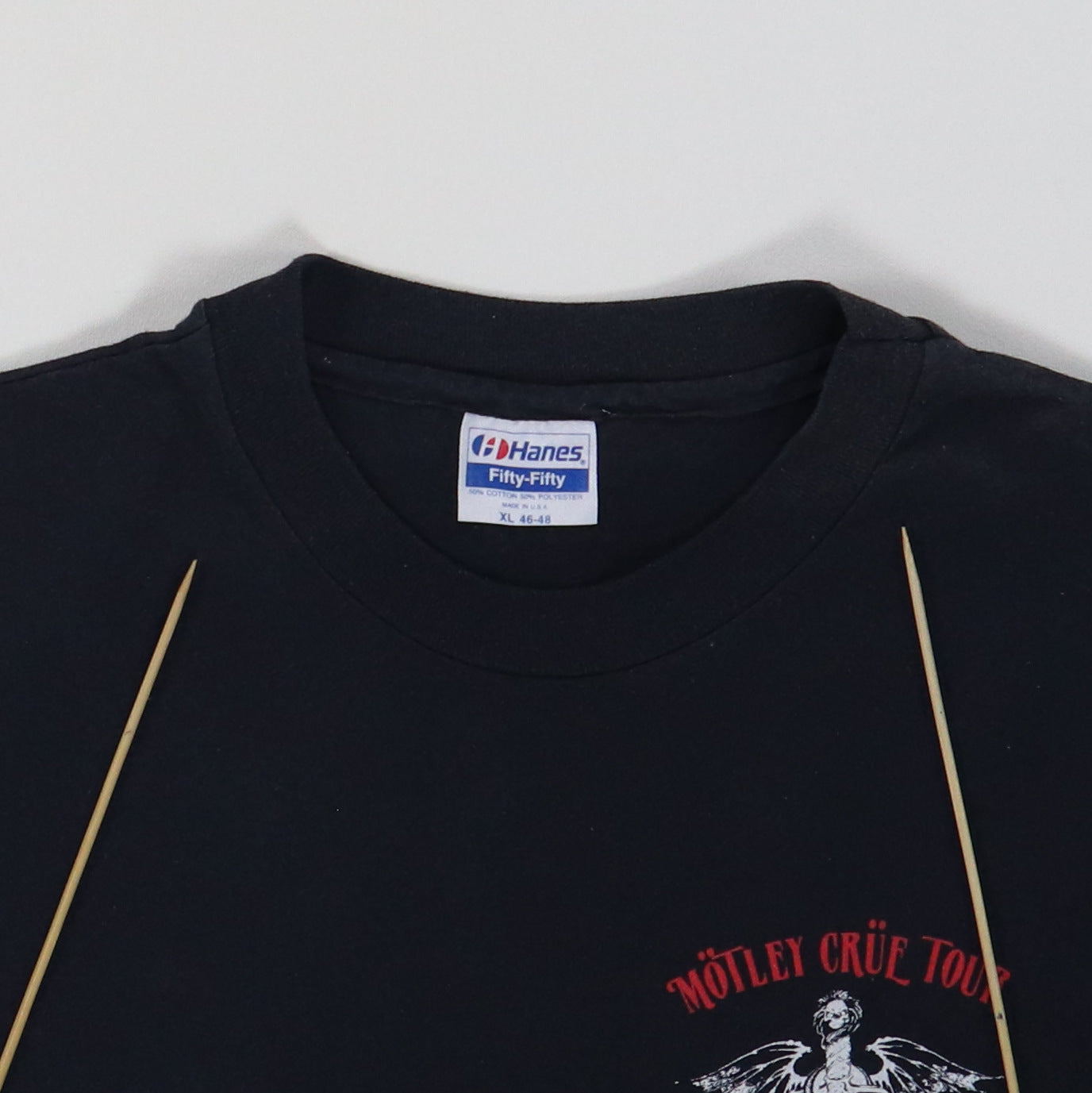 1989 Motley Crue Dr Feelgood Local Crew Tour Shirt