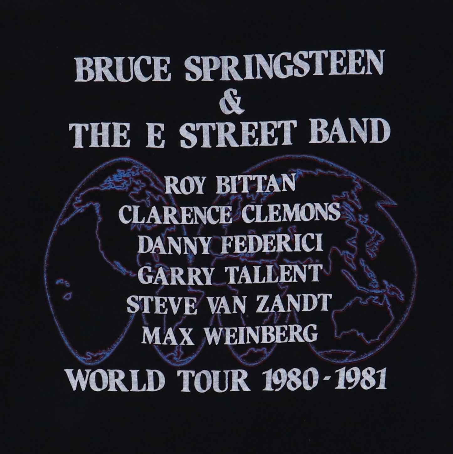 1980 Bruce Springsteen World Tour Shirt
