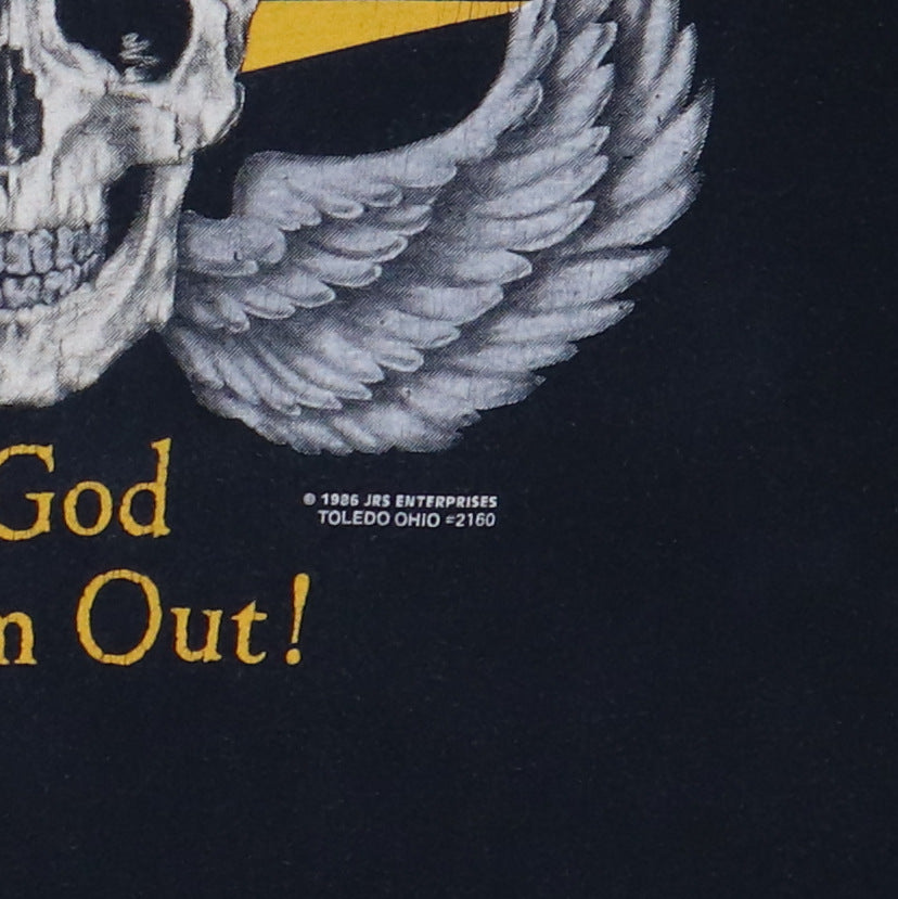 1980s Kill Em All Let God Sort Em Out Shirt